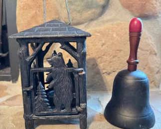Cast Iron Bell Midwest Candle Lantern