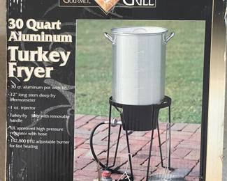 30q Pot And Pot Accessories For Deep Frying Turkey