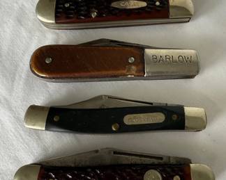Four Pocket Knives