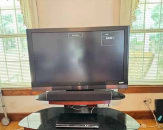 48 TV, Vizio Soundbar Toshiba DVD Player