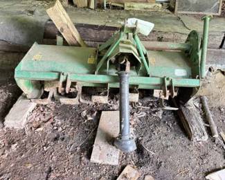 John Deere Tractor Rotary Tiller Attachment