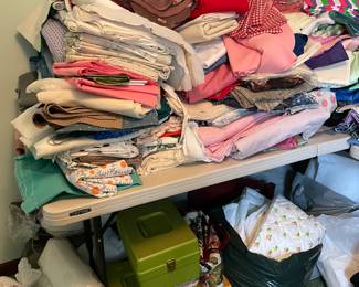 Lots of material