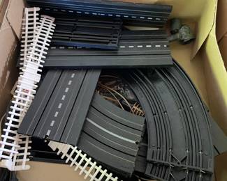 Slot car track set