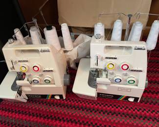 Serger sewing machines
