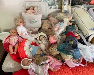 Dolls and more dolls