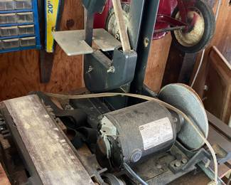 Belt-disc-belt sander