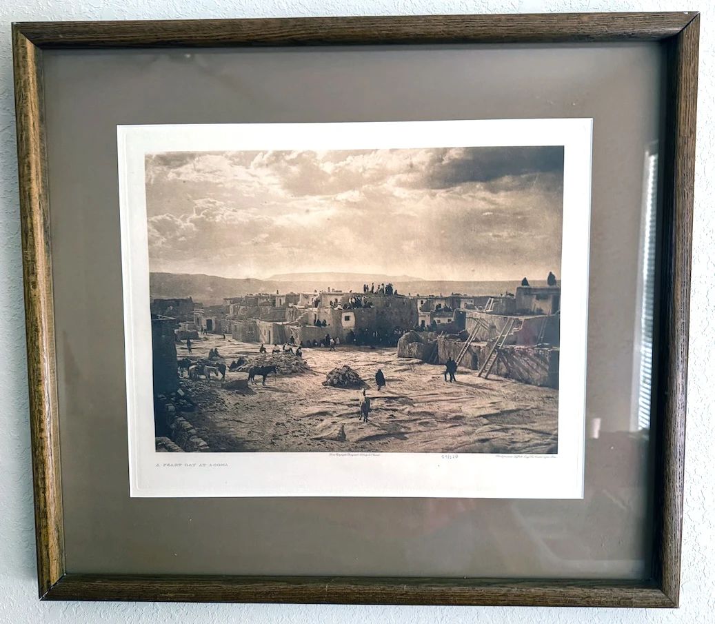 Edward S. Curtis photo, “A Feast Day at Acoma”, early 1900s
