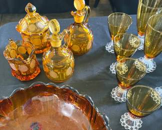 Amber glasswares