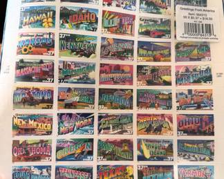 Stamp sheets