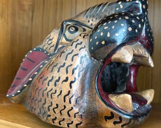 Jaguar head mask