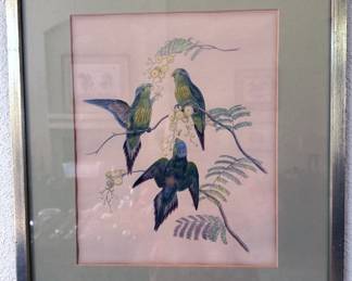 Bird-themed artwork