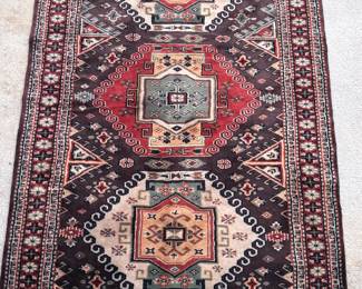 Persian/Caucasus region carpets, including tent bag