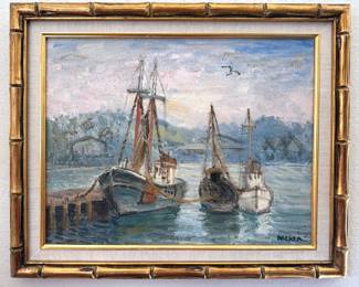 Richard Gordon Packer, original oil painting