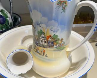 Pitcher + wash basin