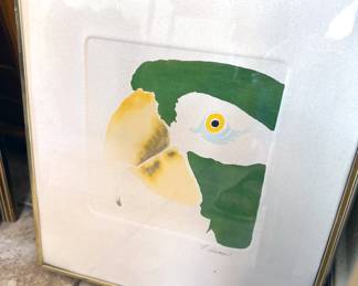 Bird-themed artwork