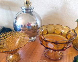 Amber glass