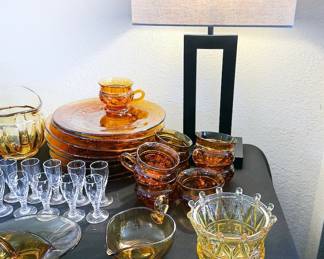 Amber glass