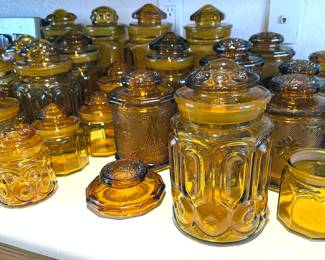 Amber glass