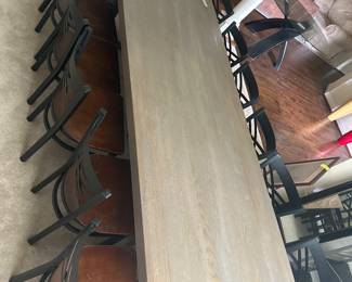 Long dinning table with 14 chairs
$500 or OBO