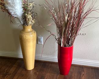 Flower stand with flowers
Each $30