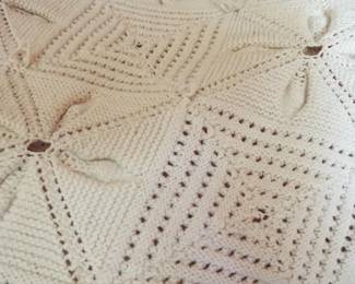 ELABORATE LABOR OF LOVE HAND CROCHETED AND KNITTED BY THE OWNERS MOTHER AND IT TOOK HER 30 YEARS!!! TO COMPLETE