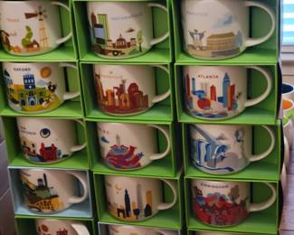 Collector Starbucks mugs
