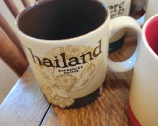 Collector Starbucks mugs