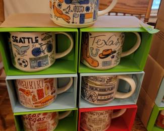 Collector Starbucks mugs