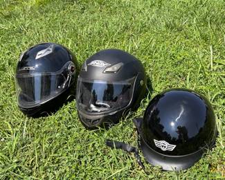 Motorcycle helmets
