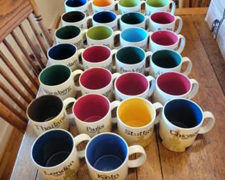 Collector Starbucks mugs