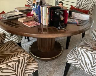 Oak Game Table