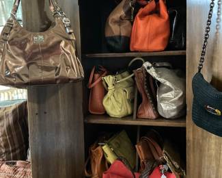 Purses Galore! Coach, Anne Klein, Dooney &Burke, many more!