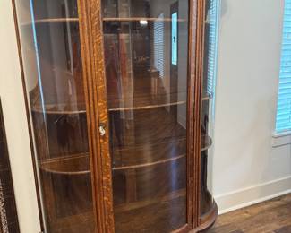 Victorian Curved Front China CABT