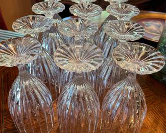 Mikasa stem ware, goblets, set of 12!