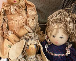 Sweet little handmade dolls 