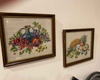 Fruit cross-stitch 