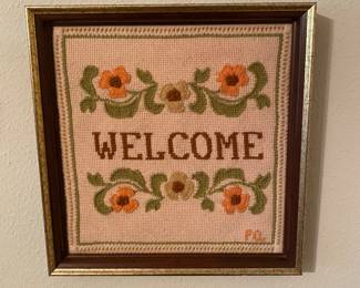 Vintage embroidery - Welcome! 