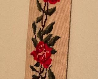 Crewel wall hanging 