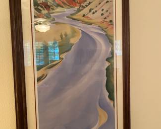 Georgia OKeefe print