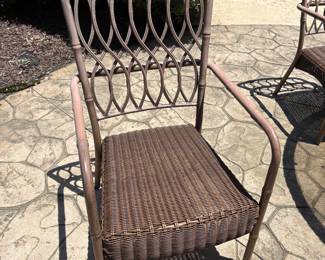 Hampton Bay - Clairborne 7-Piece Patio Dining Set -Rust-resistant Aluminum Frame - Resistant to mildew and rain -Tempered glass tabletop with tint 