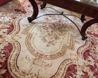 Hand-Knotted Wool Savonnerie Rug (120"W x 168"L)