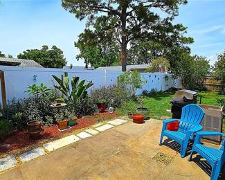 Outdooe Chairs and Grill