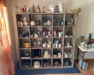 China, dishes and other vintage items.