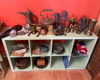 Saudi Arabian and African artifacts.