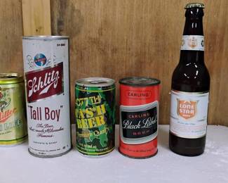 Vintage Beer Cans