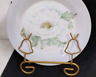 Flower Plate with Holder