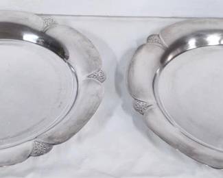 Pair of Wm. Rogers Trays