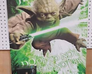 Star Wars Poster and Luke Skywalker
