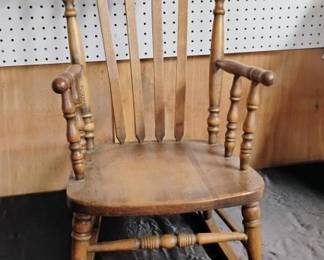Vintage Child's Rocking Chair