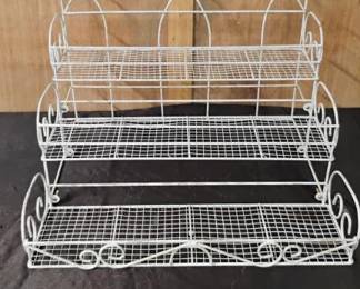 Metal Tabletop Shelf (2)